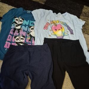 The Children's Place Teal and Light Blue Kids Matching Sets